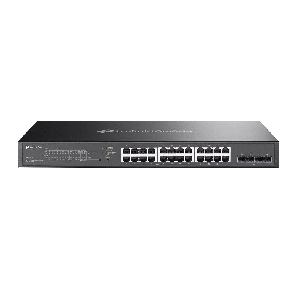 TP-Link Omada SG2428LP netwerk-switch Managed L2/L2+ Gigabit Ethernet (10/100/1000) Power over Ethernet (PoE) Grijs
