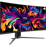 MSI MAG 341CQP QD-OLED computer monitor 86,4 cm (34") 3440 x 1440 Pixels UltraWide Quad HD Zwart