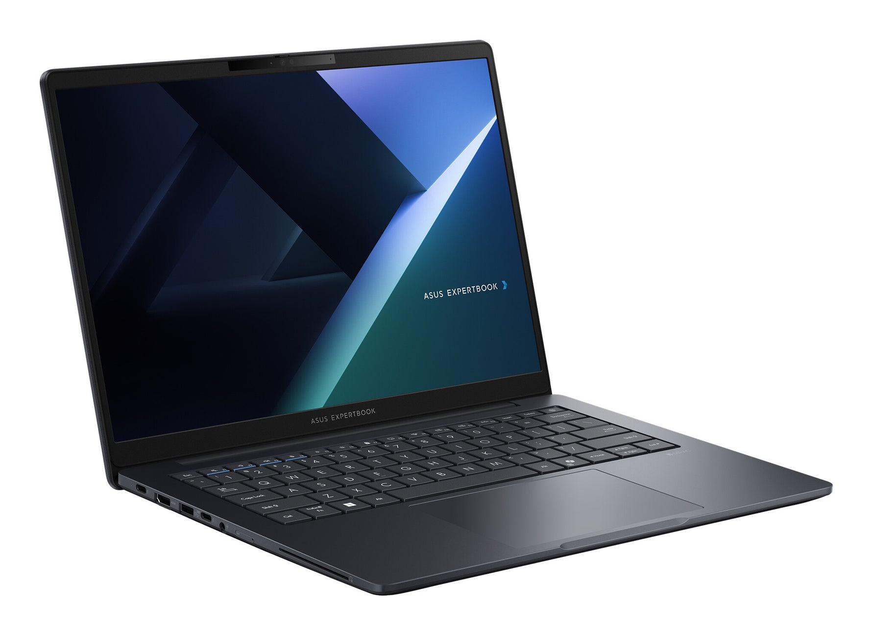 ASUS ExpertBook B3 B3405CCA-LY4315X Intel Core Ultra 7 255H Laptop 35,6 cm (14") WUXGA 16 GB DDR5-SDRAM 512 GB SSD Wi-Fi 6E (802.11ax) Windows 11 Pro Zwart, Grijs QWERTY US International