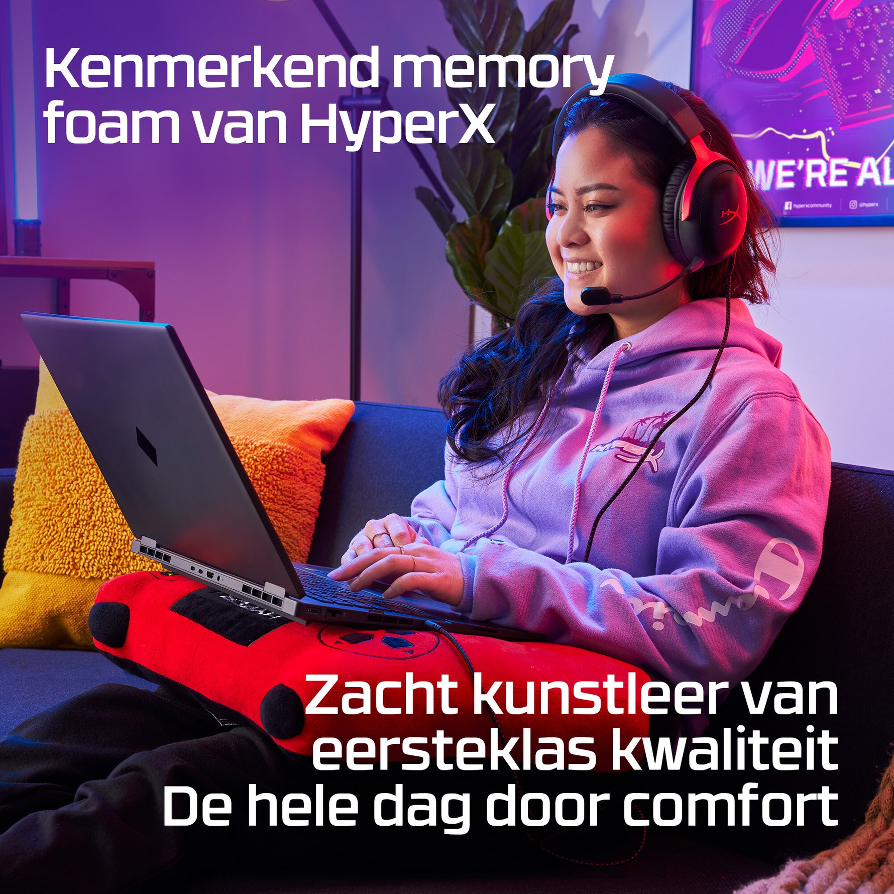 HyperX Cloud III - Gamingheadset (zwart/rood)