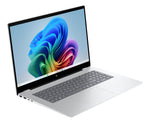 HP OmniBook 7 NGAI 17-dc0076nd NLSgl Copilot+ PC Intel Core Ultra 7 258V Laptop 43,9 cm (17.3") Touchscreen Full HD 32 GB LPDDR5x-SDRAM 1 TB SSD Wi-Fi 6E (802.11ax) Windows 11 Home Zilver QWERTY