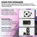 HP OMEN 35L Gaming DT GT16-1050nd PC NL AMD Ryzen™ 5 16 GB DDR5-SDRAM NVIDIA GeForce RTX 5060 Windows 11 Home Tower Zwart