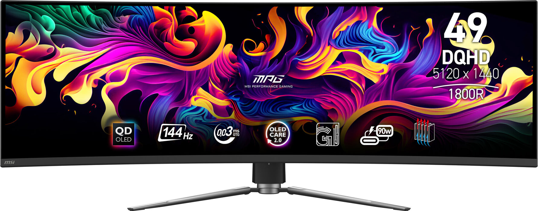 MSI MPG 491CQP QD-OLED computer monitor 124,5 cm (49