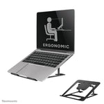 Neomounts NSLS085BLACK Laptopstandaard 10-17" - opvouwbaar - compact - universeel