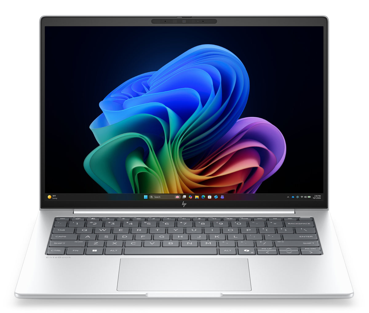 HP EliteBook 8 G2i 14 Next Gen AI PC Copilot+ PC Intel Core Ultra 5 335 Laptop 35,6 cm (14") WUXGA 16 GB DDR5-SDRAM 512 GB SSD Wi-Fi 7 (802.11be) Windows 11 Pro Zilver QWERTY