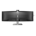 Philips 49B2U6903CH/00 computer monitor 124 cm (48.8") 5120 x 1440 Pixels Dual QHD LCD Grijs