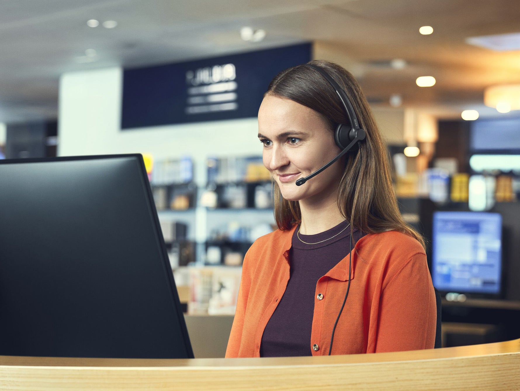 EPOS 1001419 hoofdtelefoon/headset Bedraad Hoofdband Kantoor/callcenter USB Type-C / USB Type-A Zwart