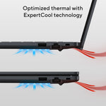 ASUS ExpertBook B1 B1503CVA-S73430X Intel® Core™ i7 i7-13620H Laptop 39,6 cm (15.6") Full HD 16 GB DDR5-SDRAM 512 GB SSD Wi-Fi 6E (802.11ax) Windows 11 Pro US International Zwart, Grijs