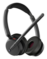 EPOS 1001490 hoofdtelefoon/headset Bedraad en draadloos Hoofdband Kantoor/callcenter USB Type-C Bluetooth Zwart
