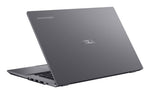 ASUS Chromebook Plus CX34 CB3402CVA-MW1326 Intel Core 3 100U 35,6 cm (14") Touchscreen Full HD 8 GB LPDDR5x-SDRAM 128 GB UFS Wi-Fi 6E (802.11ax) ChromeOS Grijs AZERTY Belgisch