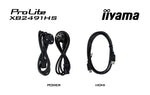iiyama ProLite XB2491HS-B1 computer monitor 60,5 cm (23.8") 1920 x 1080 Pixels Full HD LCD Zwart