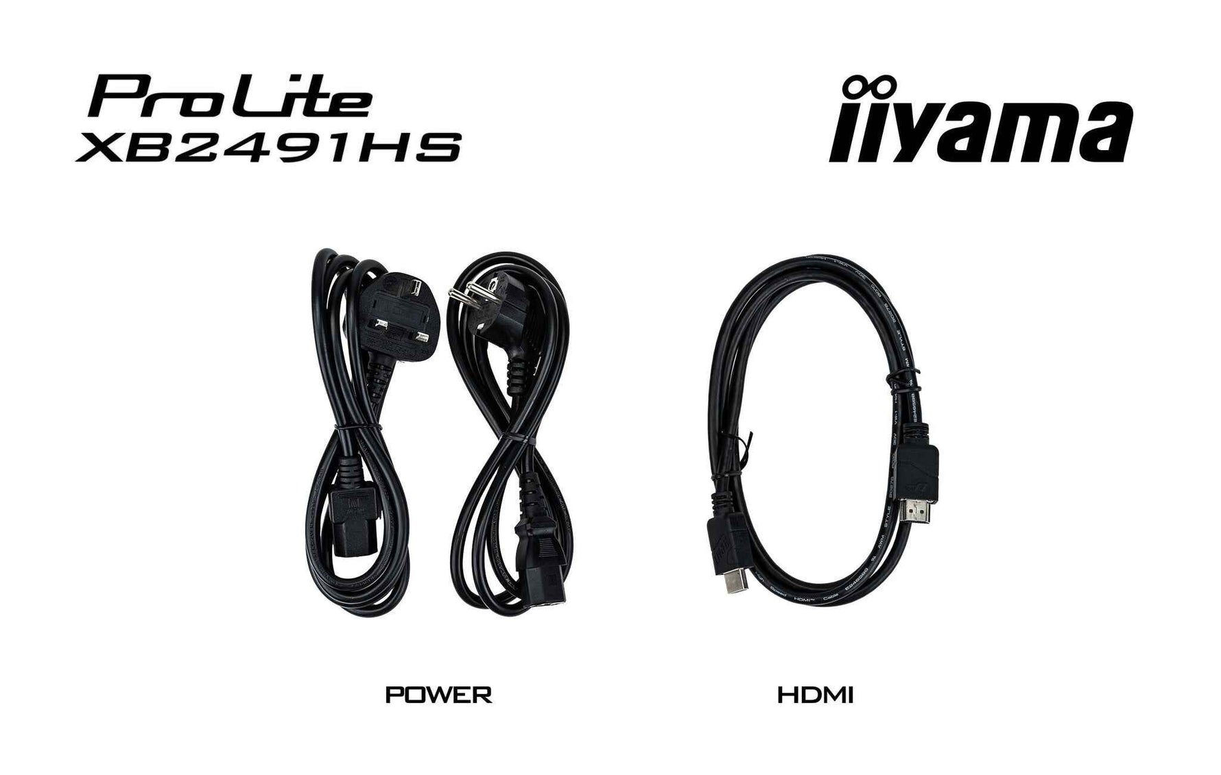 iiyama ProLite XB2491HS-B1 computer monitor 60,5 cm (23.8") 1920 x 1080 Pixels Full HD LCD Zwart