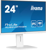 iiyama ProLite XUB2497HSN-W2 computer monitor 60,5 cm (23.8") 1920 x 1080 Pixels Full HD LED Wit