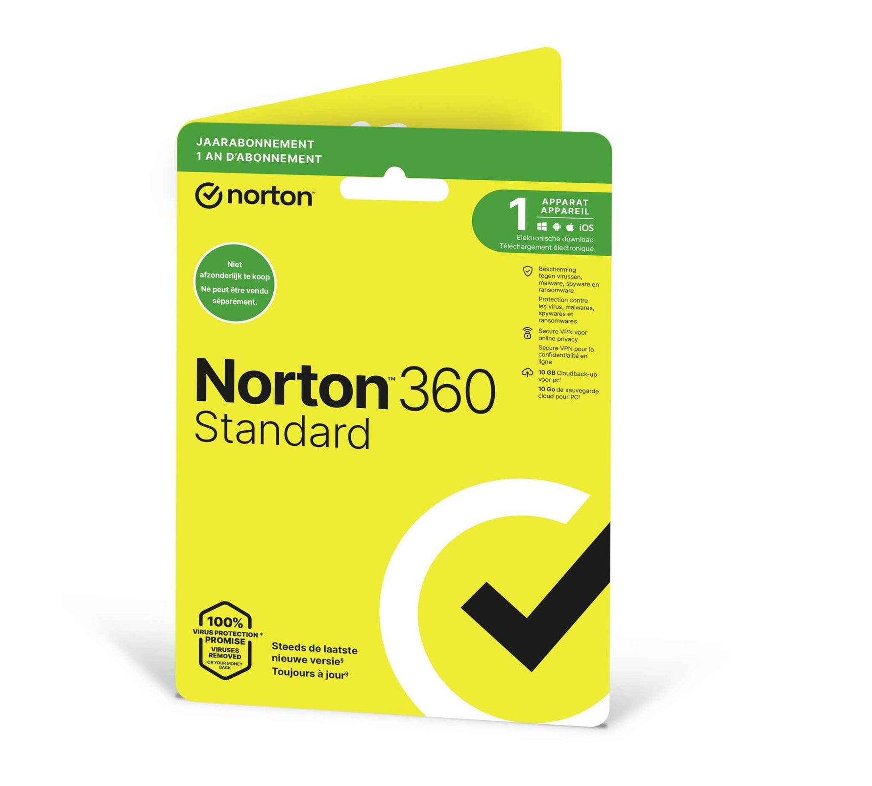 Gen Digital FPP:Norton 360/Standard/10GB/ set of 100