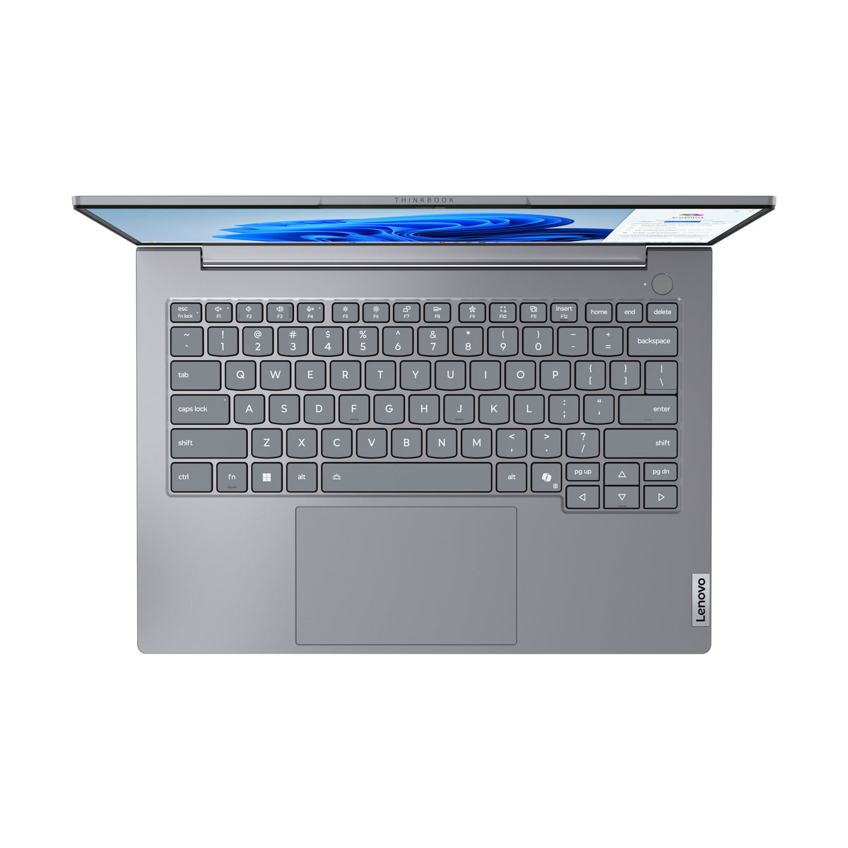 Lenovo ThinkBook 14 G8 IAL Intel Core Ultra 5 135H Laptop 35,6 cm (14") WUXGA 16 GB DDR5-SDRAM 512 GB SSD Wi-Fi 6E (802.11ax) Windows 11 Pro Belgisch Grijs